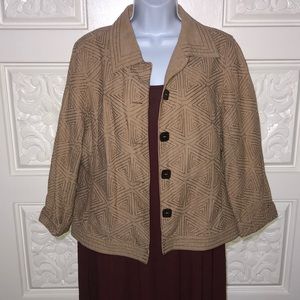 R•Q•T Women’s Linen Blend Jacket 14